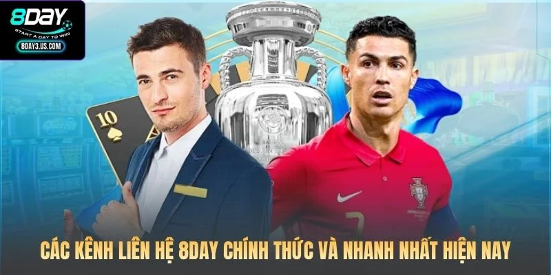 Các kênh liên hệ 8DAY chính thức và nhanh nhất hiện nay